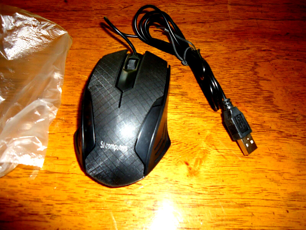 SJ Computers Optical Mouse USB
