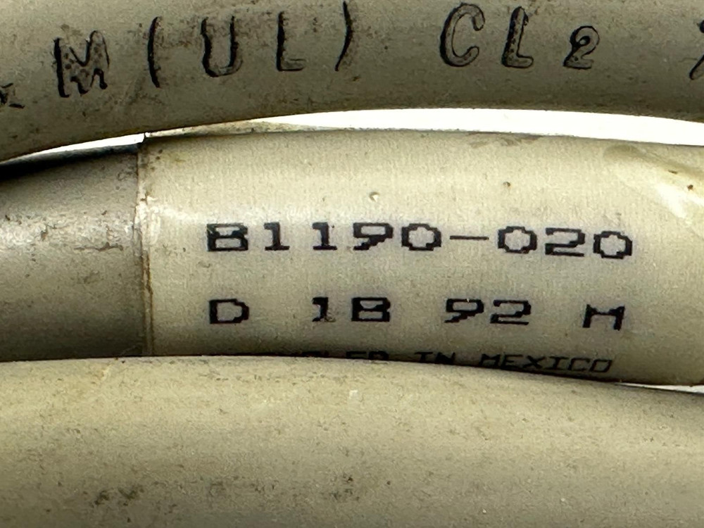 DuPont Electronics 81190-020 Double Shielded Cable GPIB Interface D 1B 92 M