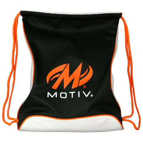 Motiv Agility Drawstring Sackpack Black Orange