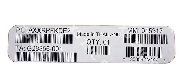 Intel AXXRPFKDE2 Upgrade RAID Encryption-Enable Key for RS25 New Bulk Packaging