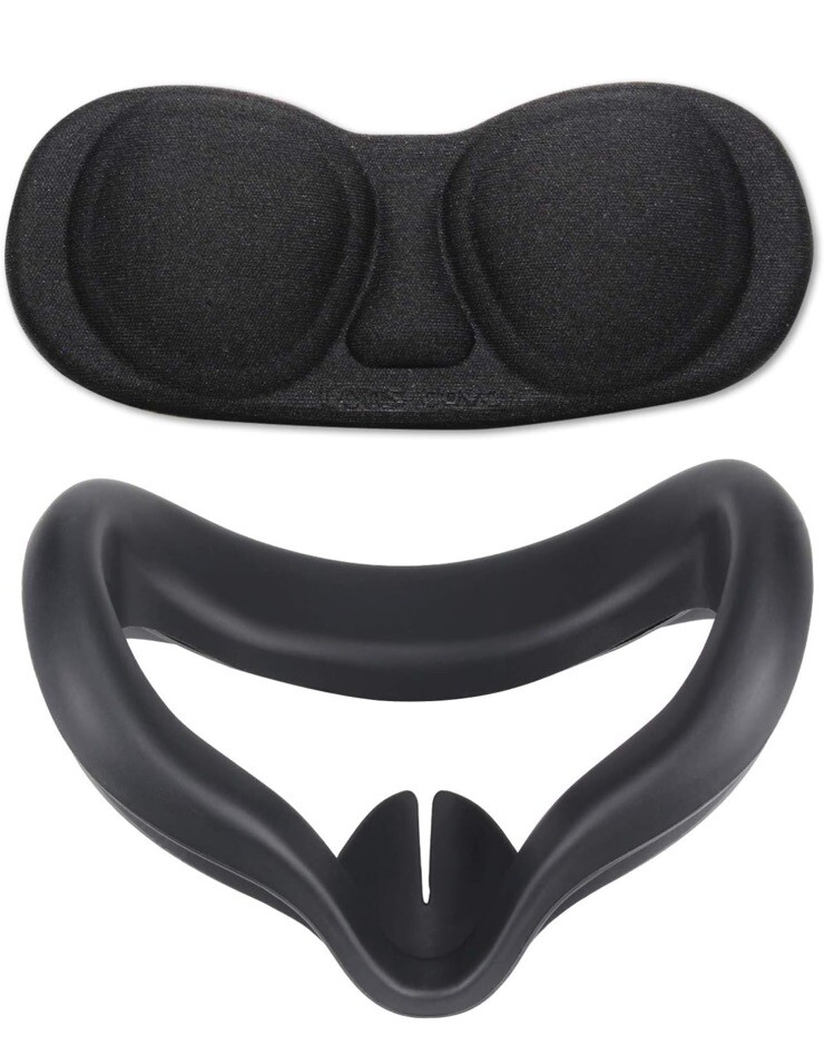 VR Headset Silicon Face Cover & Lens Protective Set only for Oculus Quest 2 USPS