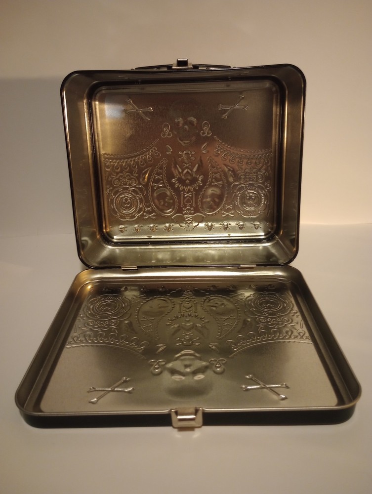 Loungefly Skulls Metal Lunch Box