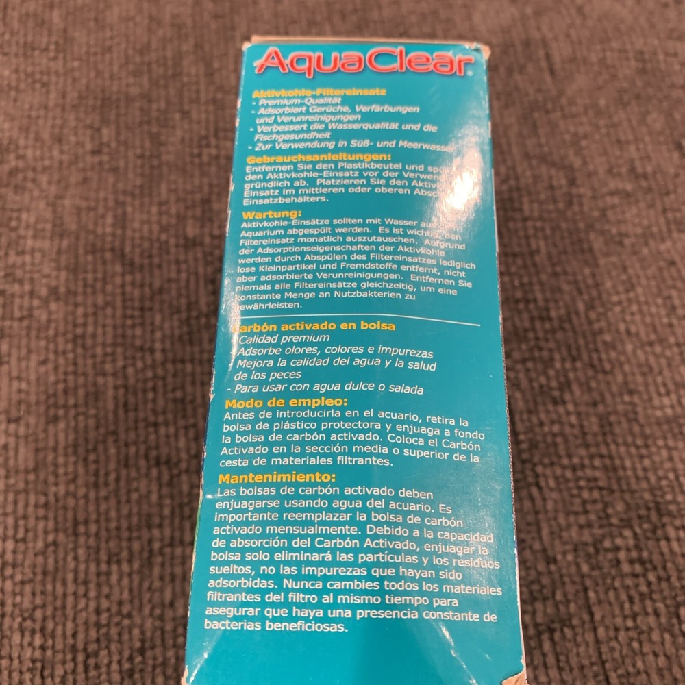 AquaClearFikter insert 70 Activated Carbon 4.9 Oz