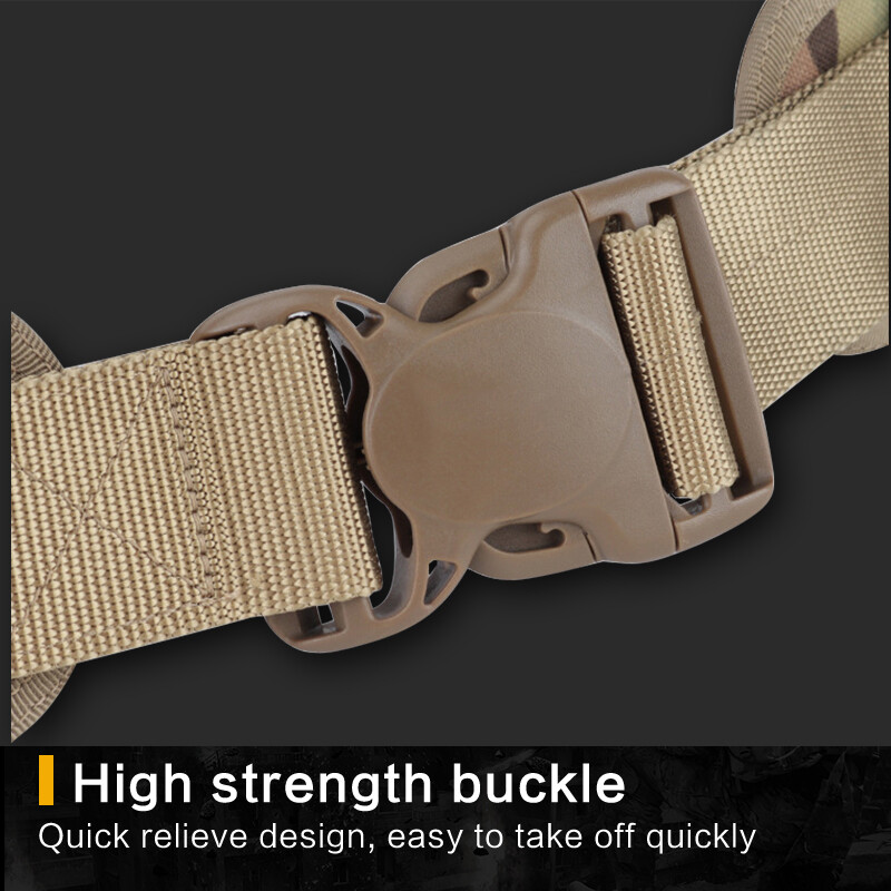 MOLLE Tactical Belt Quick Release Laser Loading Padded Inner &Outer Belt Hunting