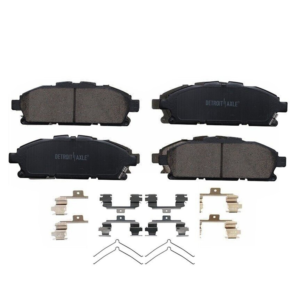 Front Brake Rotors & Ceramic Pads for 2011 2012 2013 2014 2015 2016 2017 Quest