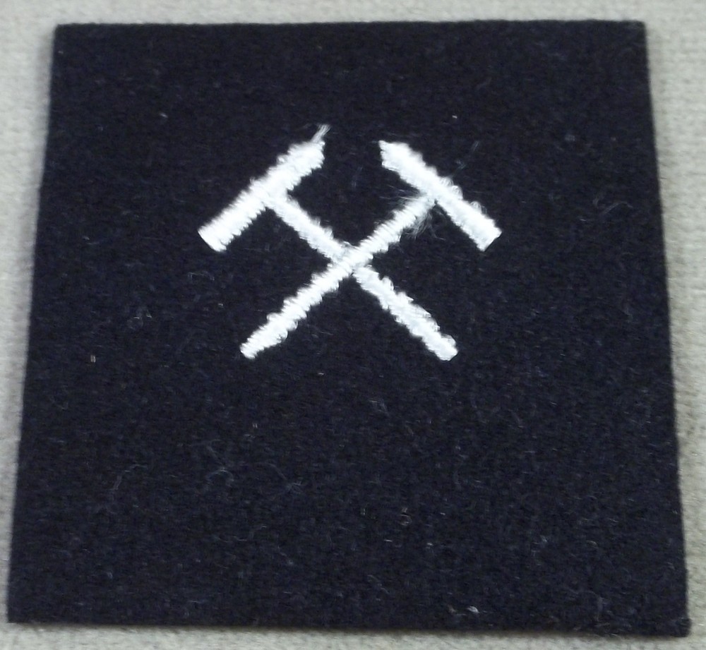 US Navy Structural Mechanic Specialty Mark On Wool