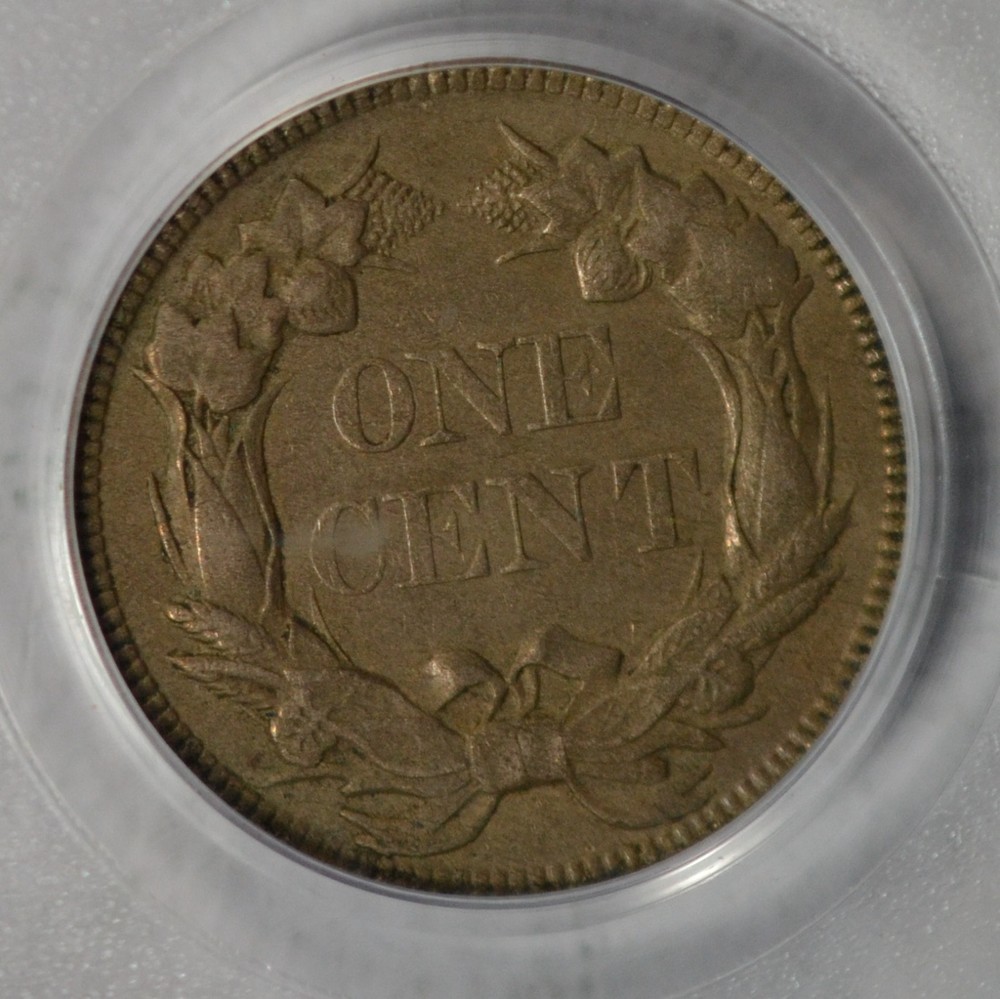 1858 Flying Eagle cent, PCGS XF45