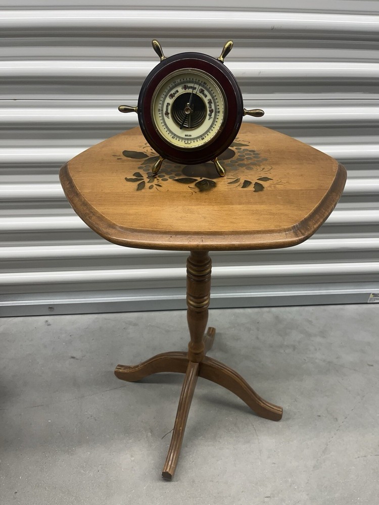 Vintage Selsi German Ship Wheel Barometer