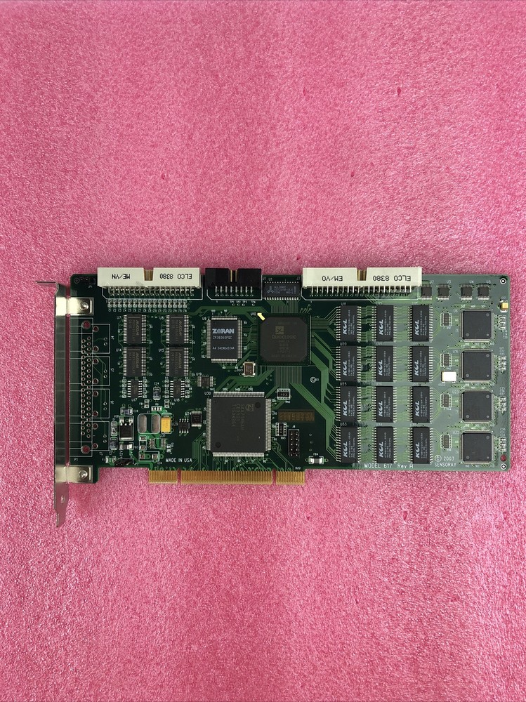 Sensoray PWB617 Rev A 16 Input JPEG Frame Grabber