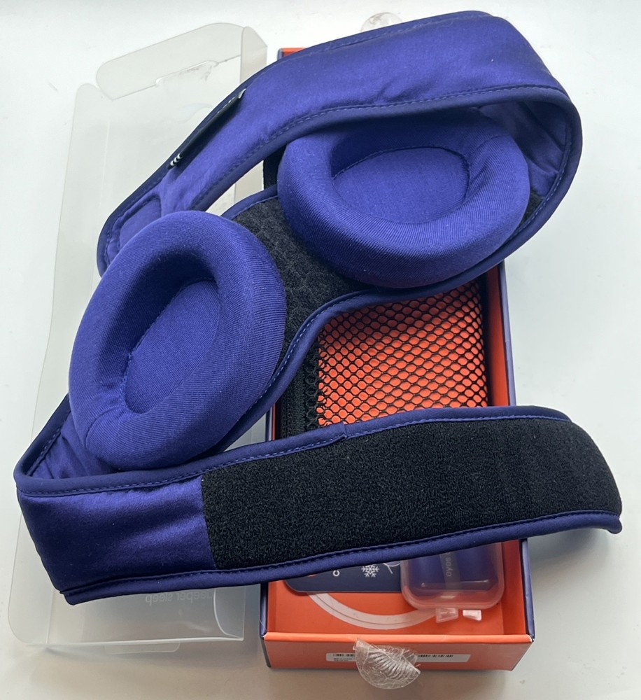 MANTA Premium Silk SLEEP MASK Blackout Light Blocking For Deeper Sleep -Open Box