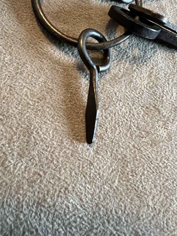 Vintage SKELETON KEYS & FLAT KEYS Assorted on Ring
