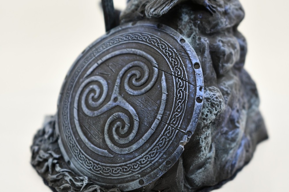 The Morrigan - Hand-cast Statue