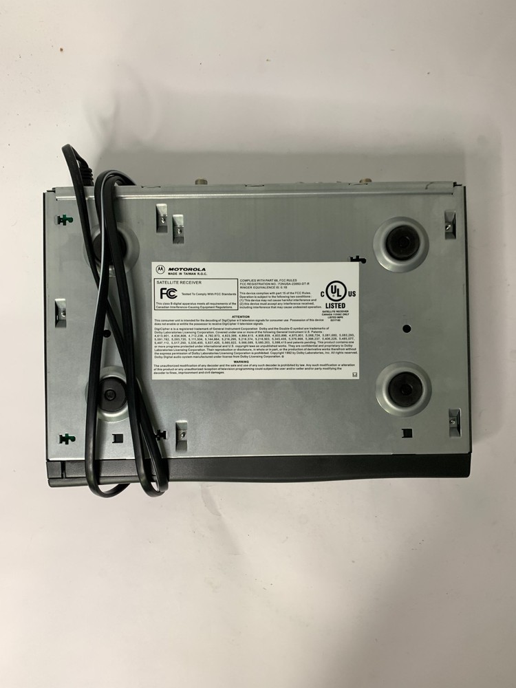 Motorola DSR315 Satellite Reciever - Untested