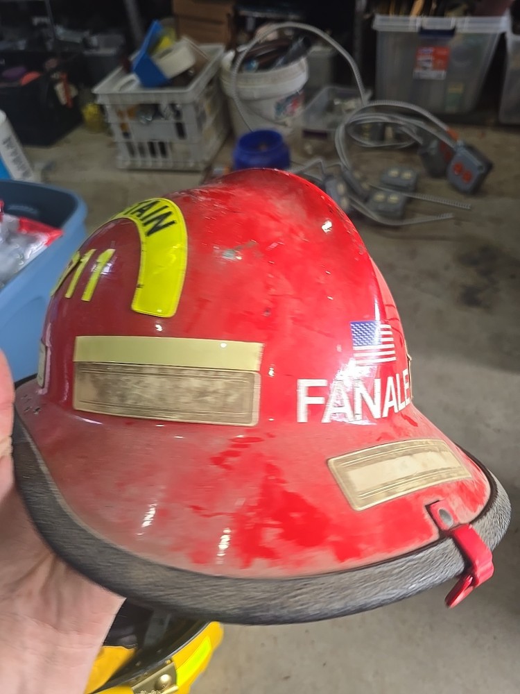Retired Fire Fighter Helmet