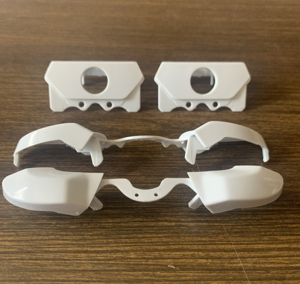 Xbox Elite Series 1 Controller Complete Replacement Bumper LB RB Buttons White
