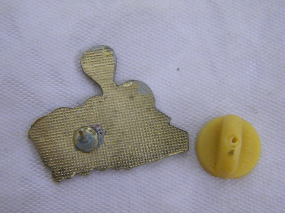 Vintage Train Hat Pin, Lapel Pin Pinback