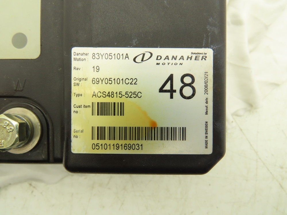 Danaher Motion ACS4815525C Motor Controller 48V G2U