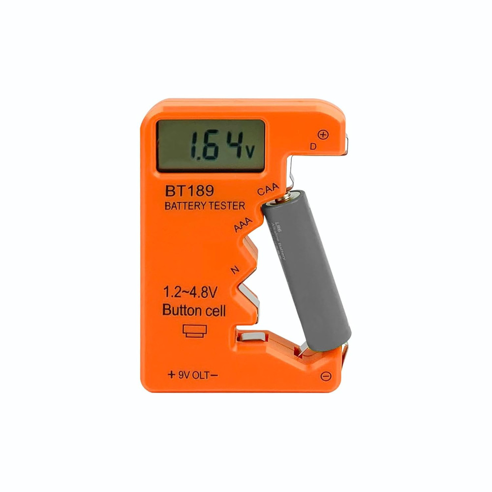 Battery Tester Checker Universal Battery Tester for AA AAA C D 9V 1.5V Small V