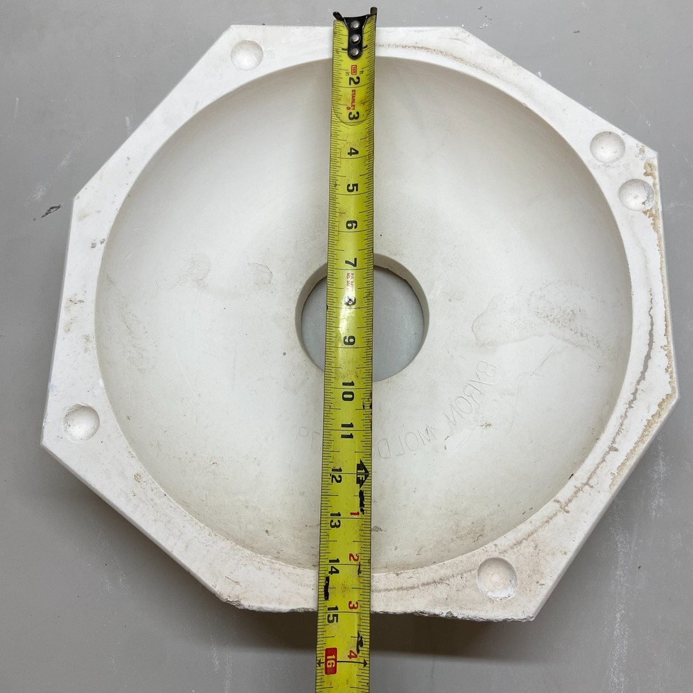 Ceramic Slip Casting Mold Clock Byron #B316