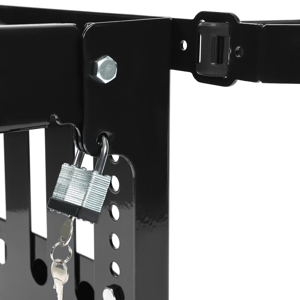 Adjustable Backpack Blower Sprayer Rack For Open & Enclosed Landscape Trailer