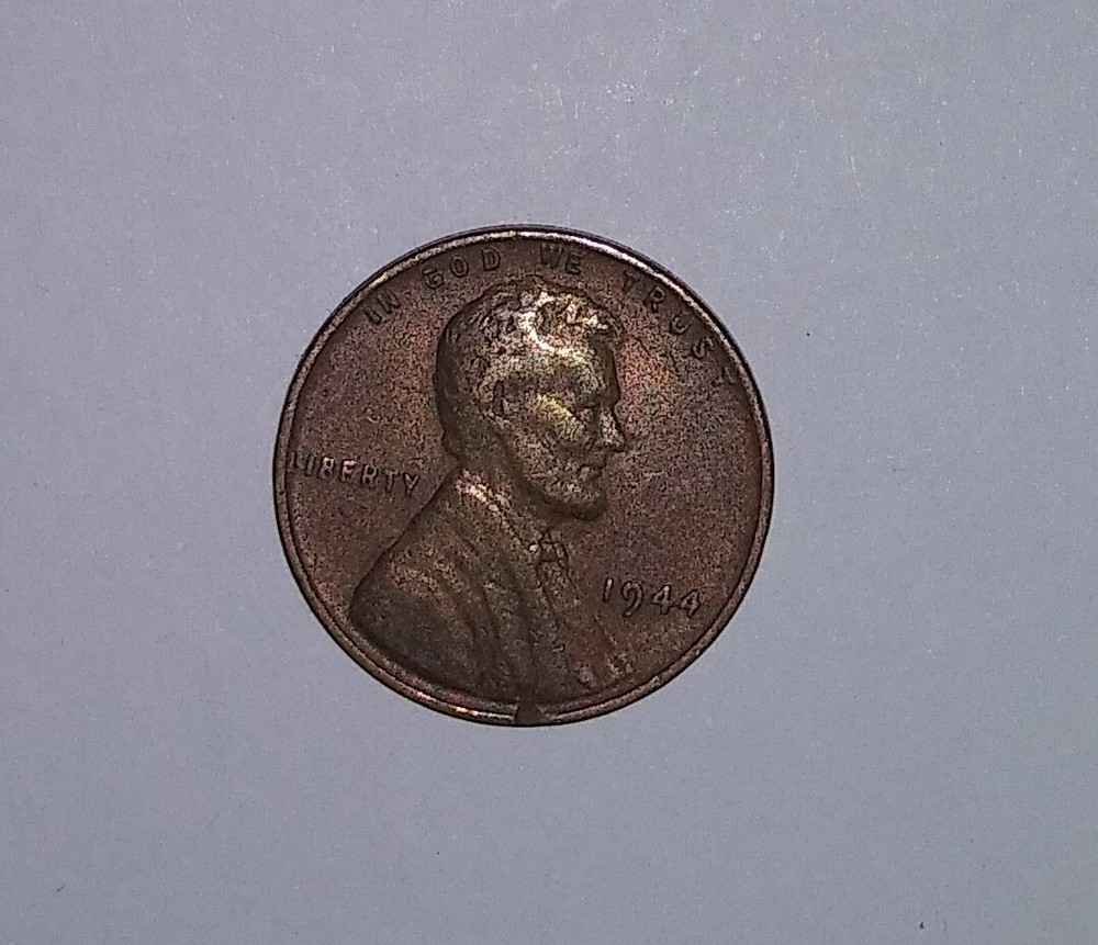 1944 wheat penny no mint mark