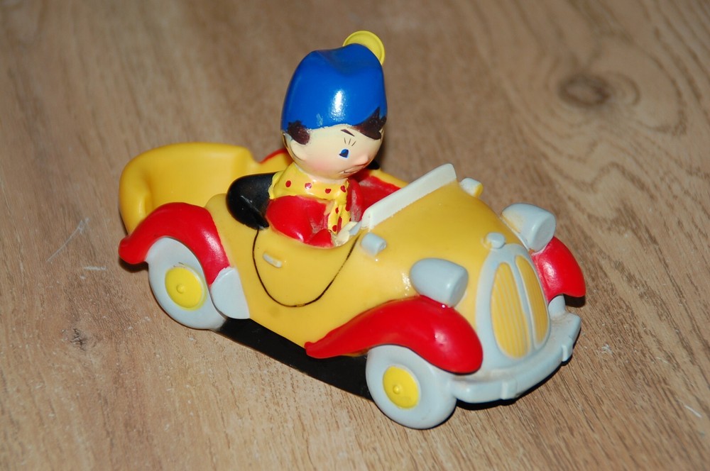 Vintage Noddy Enterprises Rubber Car 1990