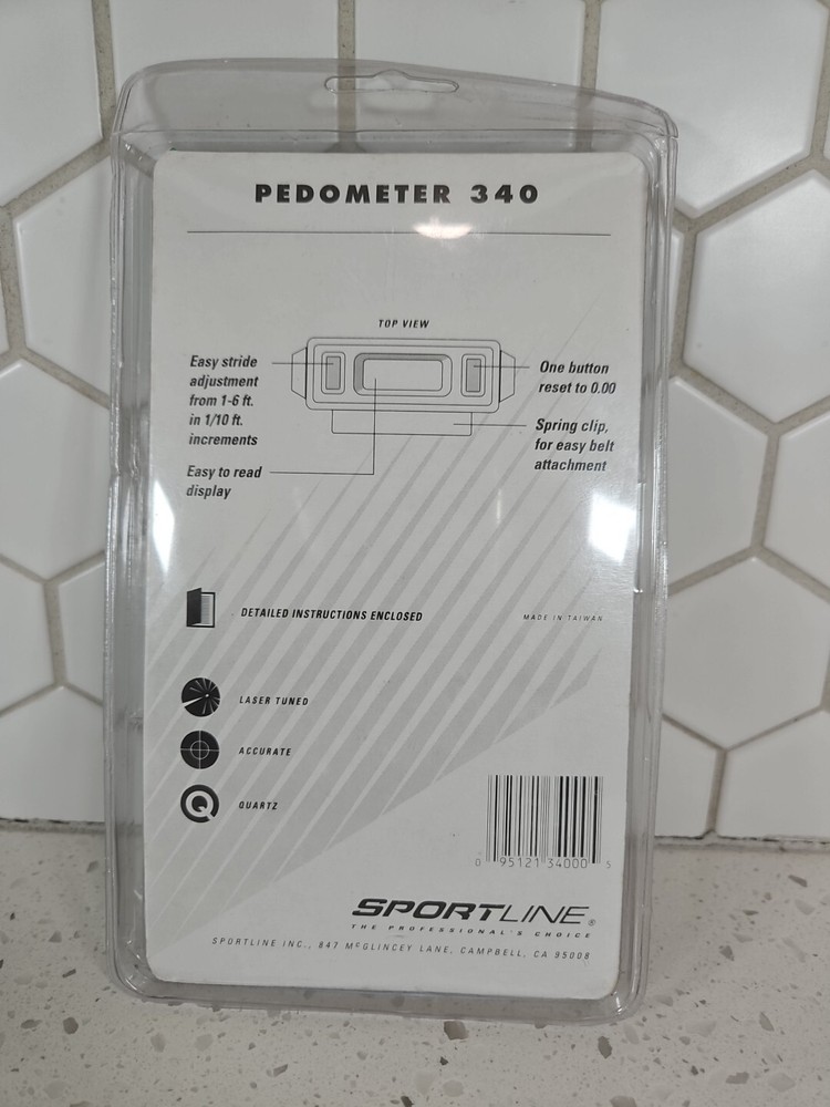 Sportline 340 Electronic Pedometer *BRAND NEW*