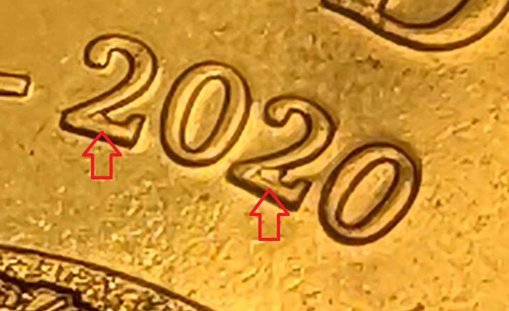 *Error*War Prophet*BU Canada 2020 UN Charter $1 dollar coin