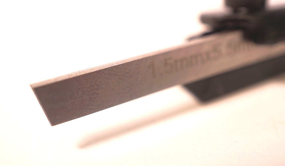 Small 8 mm Square Lathe Parting Tool with HSS Blade