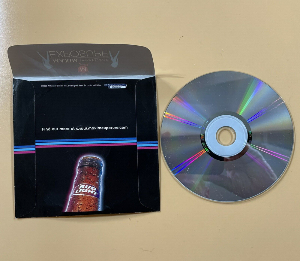 Bud Light / Maxim Exposure Chicago CD-ROM w/ Audio Start