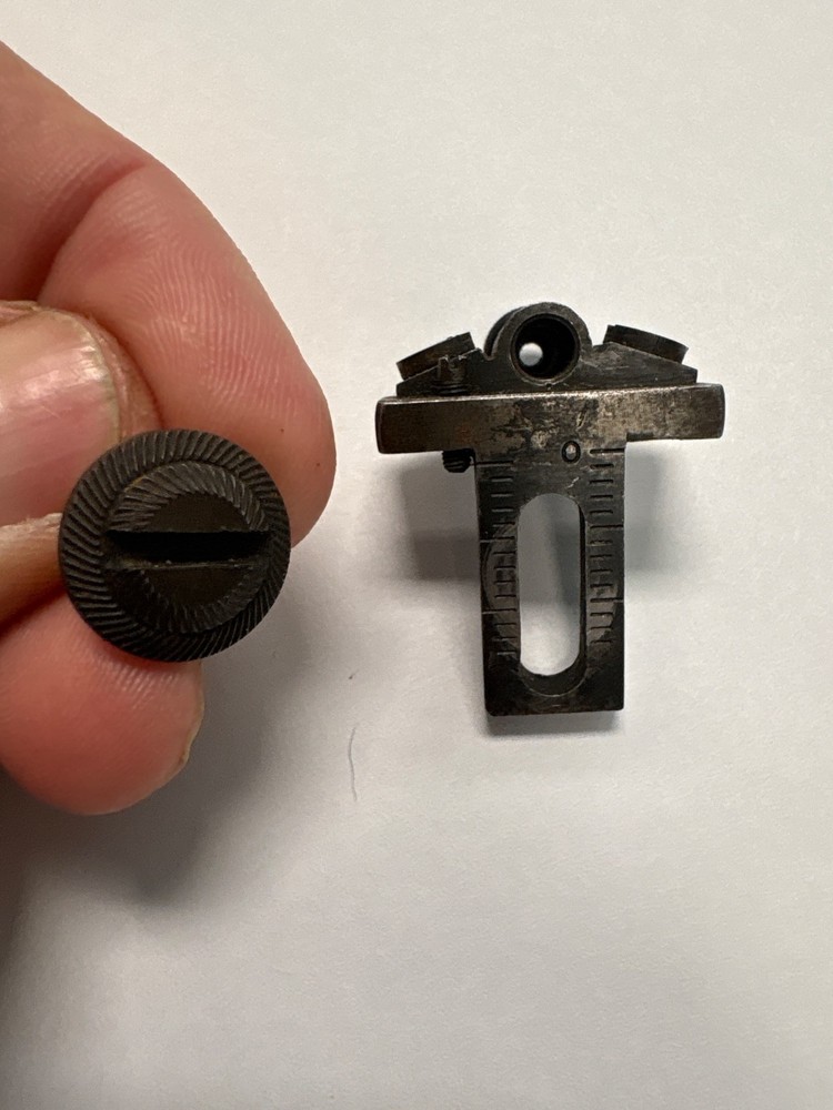 VINTAGE RARE UNIQUE PEEP BOLT SIGHT