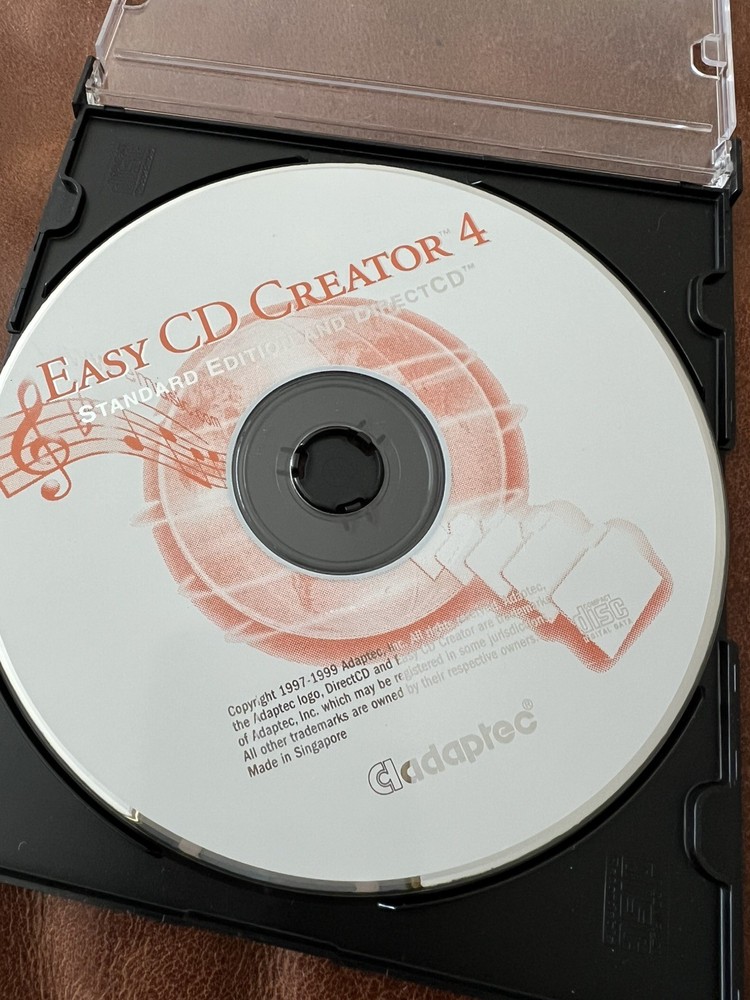 Adaptec Easy CD Creator 4 Standard Edition CD Software