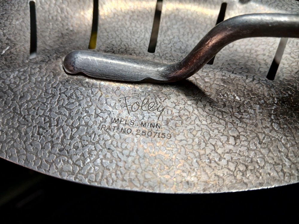 Vintage pot strainer