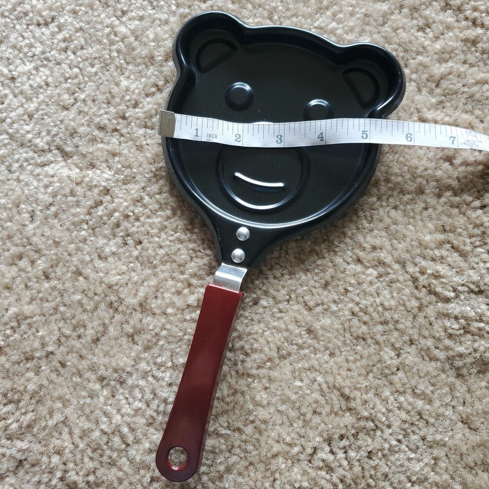 Teddy Bear Character Pancake Mold Flipper Grittle Pan