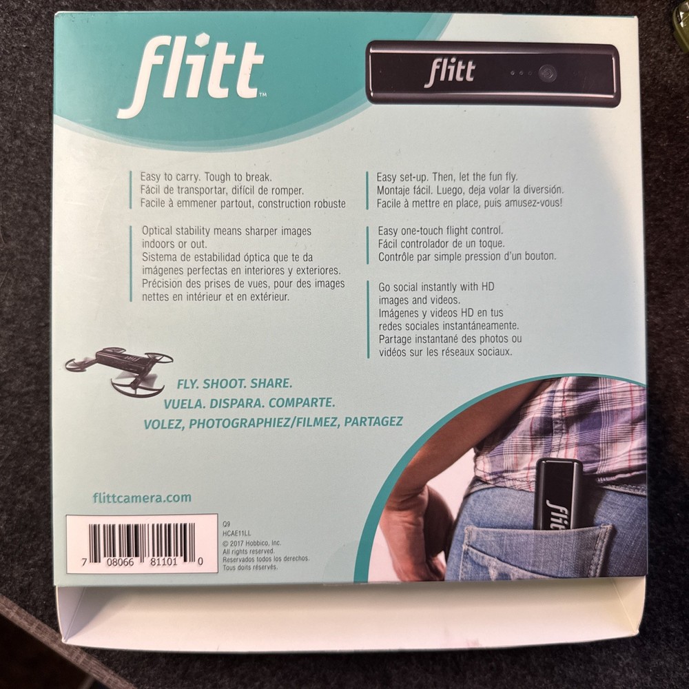 Flitt Flying Selfie Camera by Hobbico | READ DESCRIPTION