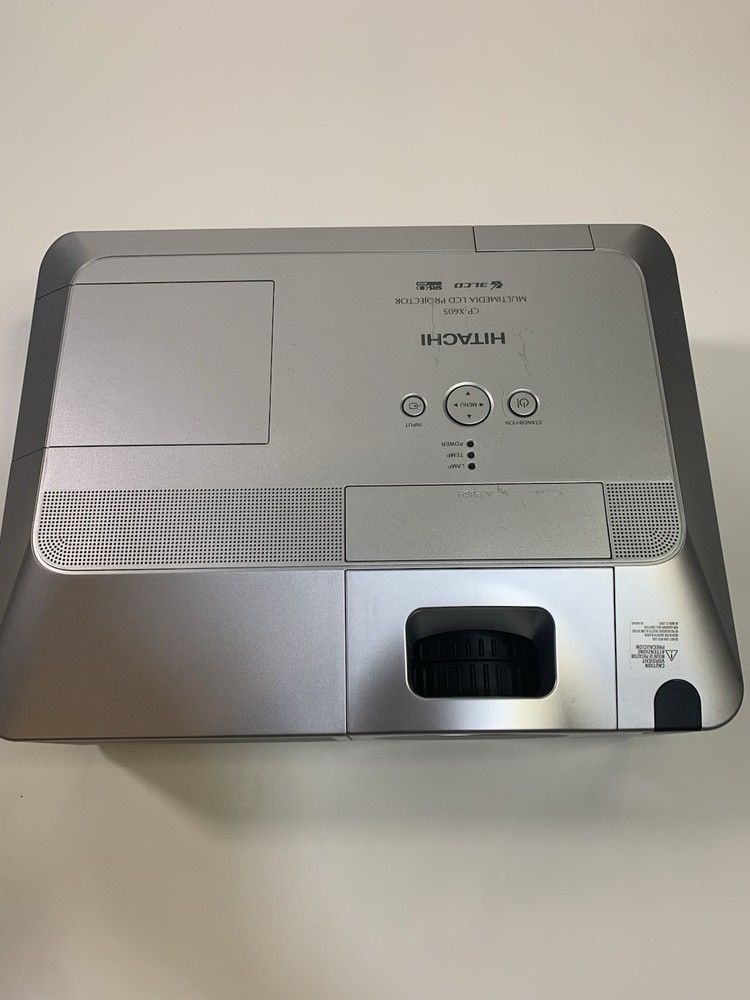 Hitachi CP-X605 Multimedia LCD Projector AS-IS Tested