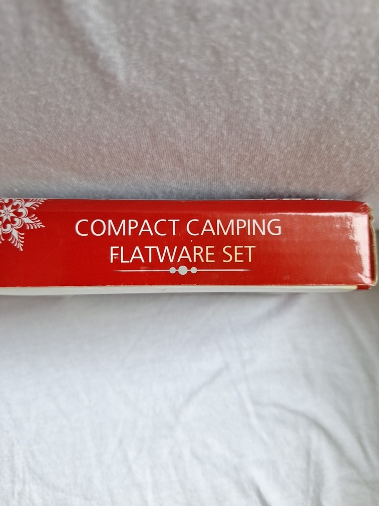 3 Compact Camping Flatware Sets, Never Used, In Original Wrapper. Samsonico USA