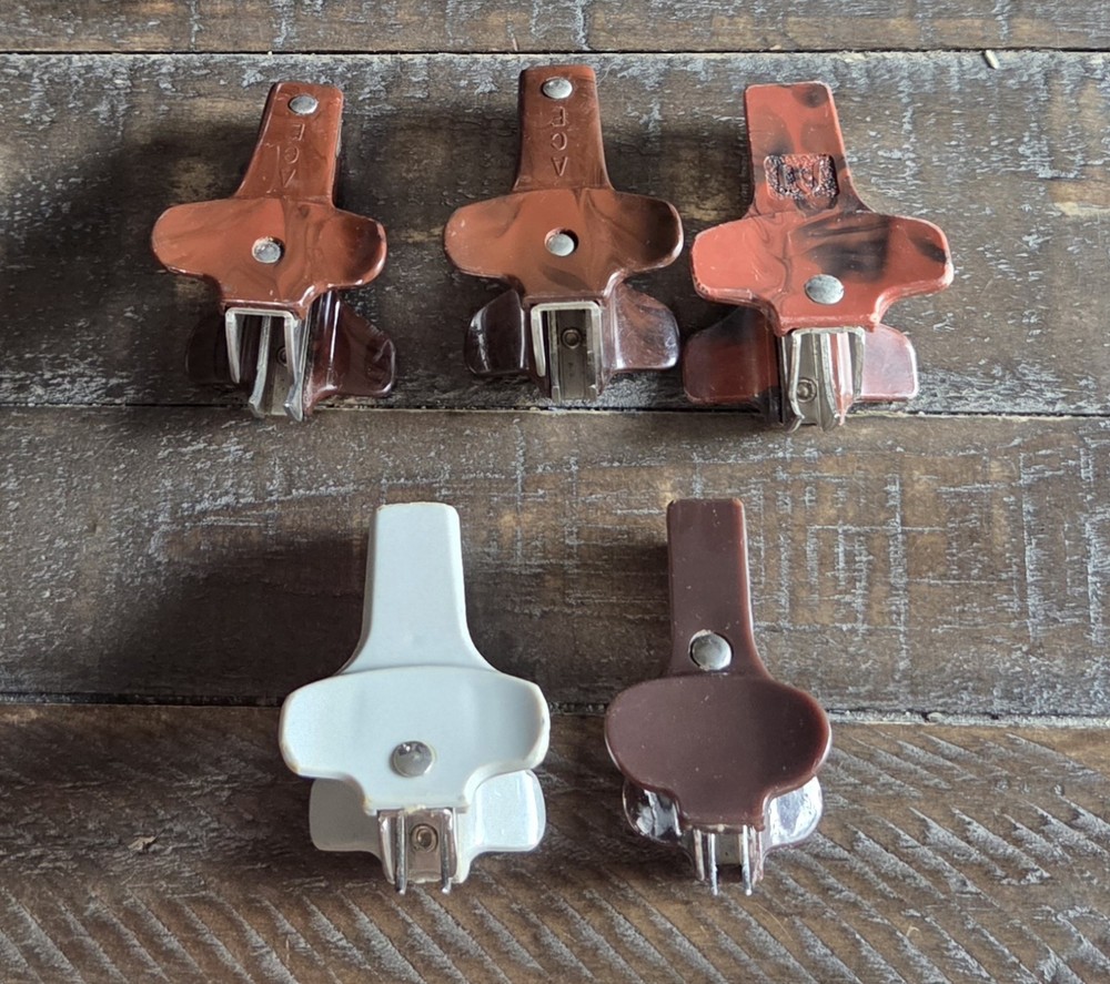 5 Vintage Hand Held Office STAPLE REMOVER Extractor Puller