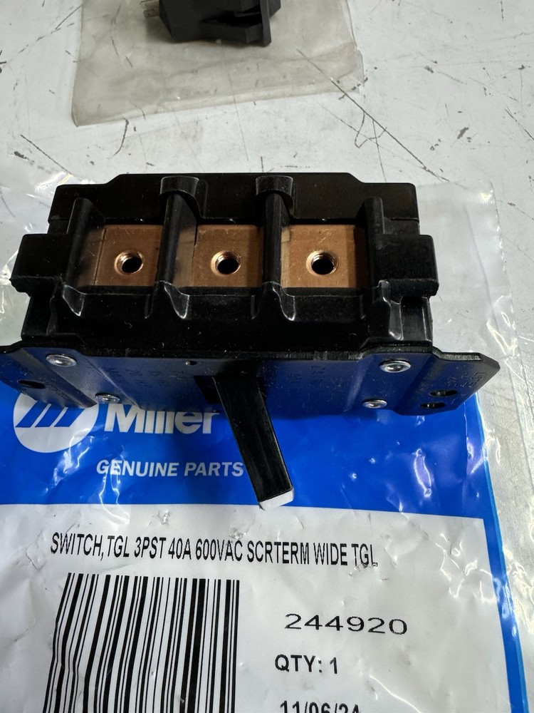 244920 Power Switch Assembly NEW NEW *** Miller Original Welder Part