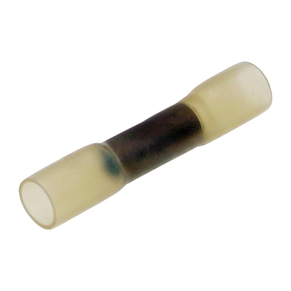 Butt Connector | Copper | Yellow, Silver | 2 End Quantity | Insulated Coating