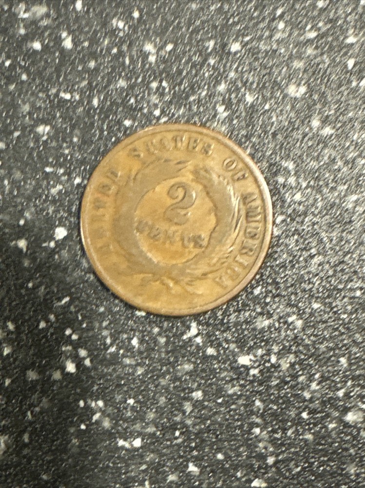 1869 2 Cent Piece TY
