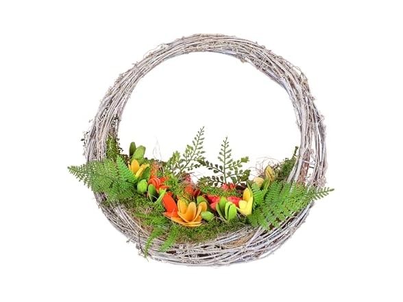 National Tree Company 15" Spring Wreath Multicolor