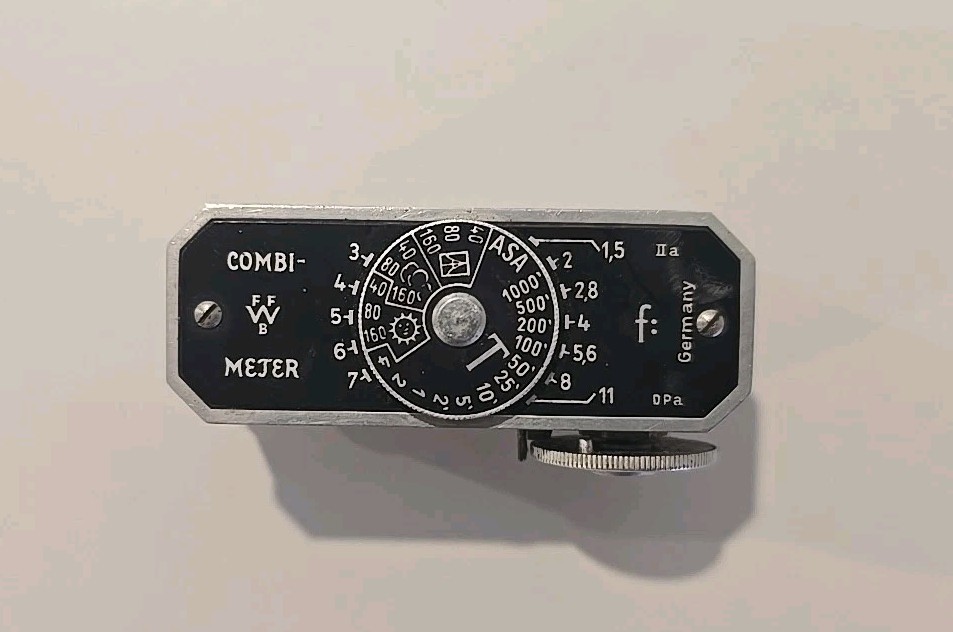 Vintage Cold Rangefinder Accessory FFWB Combi Meter Hugo Meyer & Co Germany