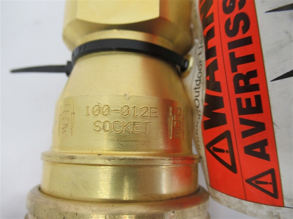 Danfoss Gas-Mate 100-012E, 1" One-Way Shut-Off Coupling Socket