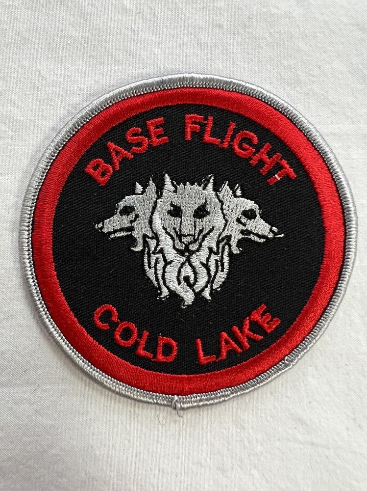 Vintage Base Flight Cold Lake 3’x 3’ Patch Brand New