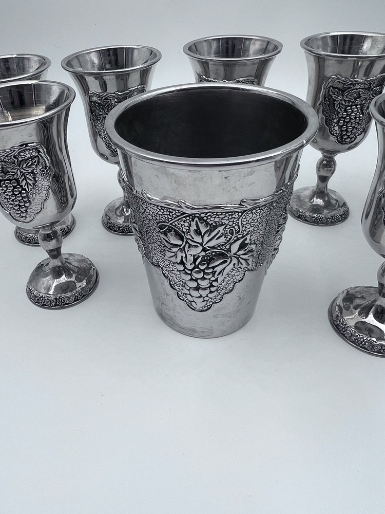 9 Piece Kiddish Cup Set