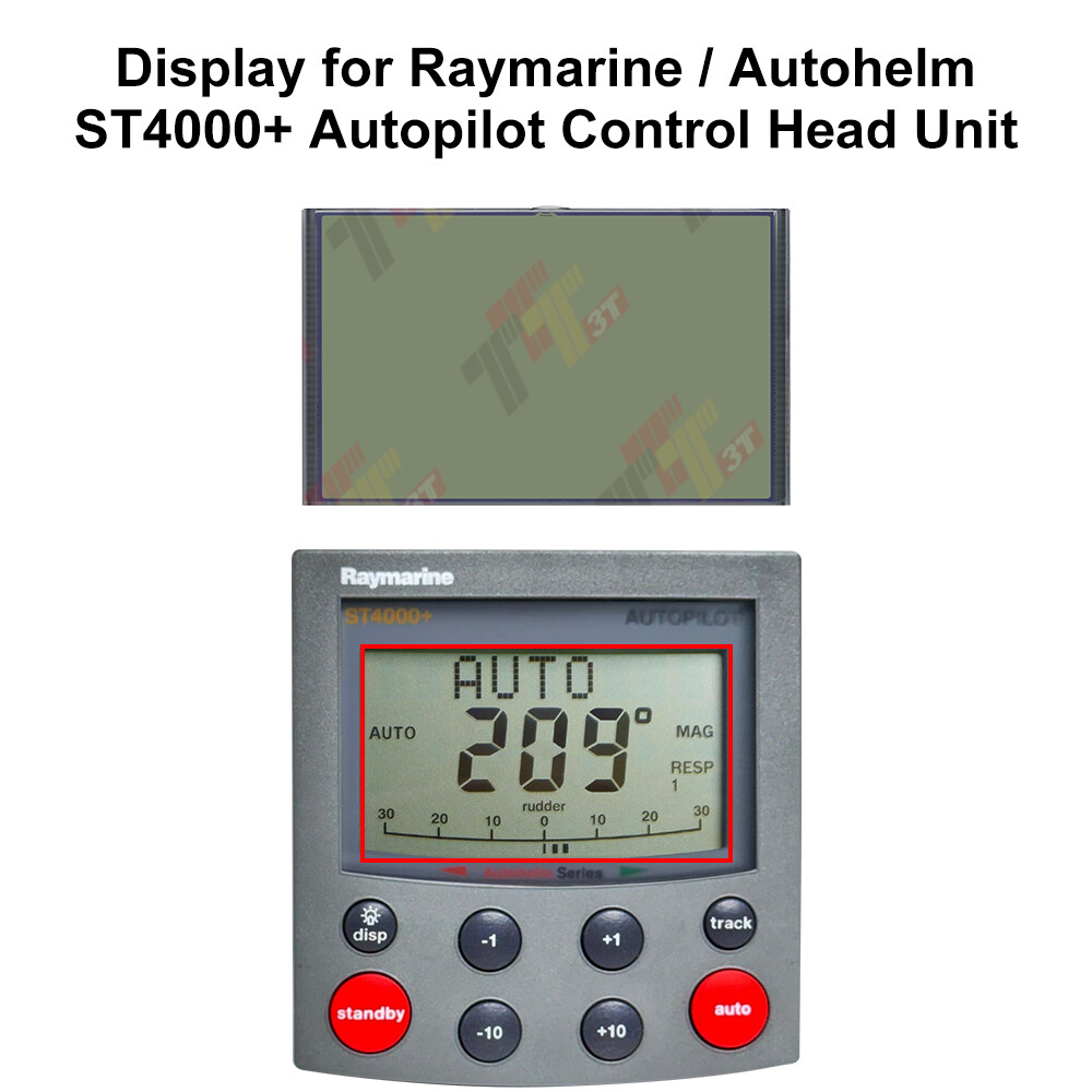 Display for Raymarine / Autohelm ST5000+ / ST4000+ Autopilot Control Head Unit