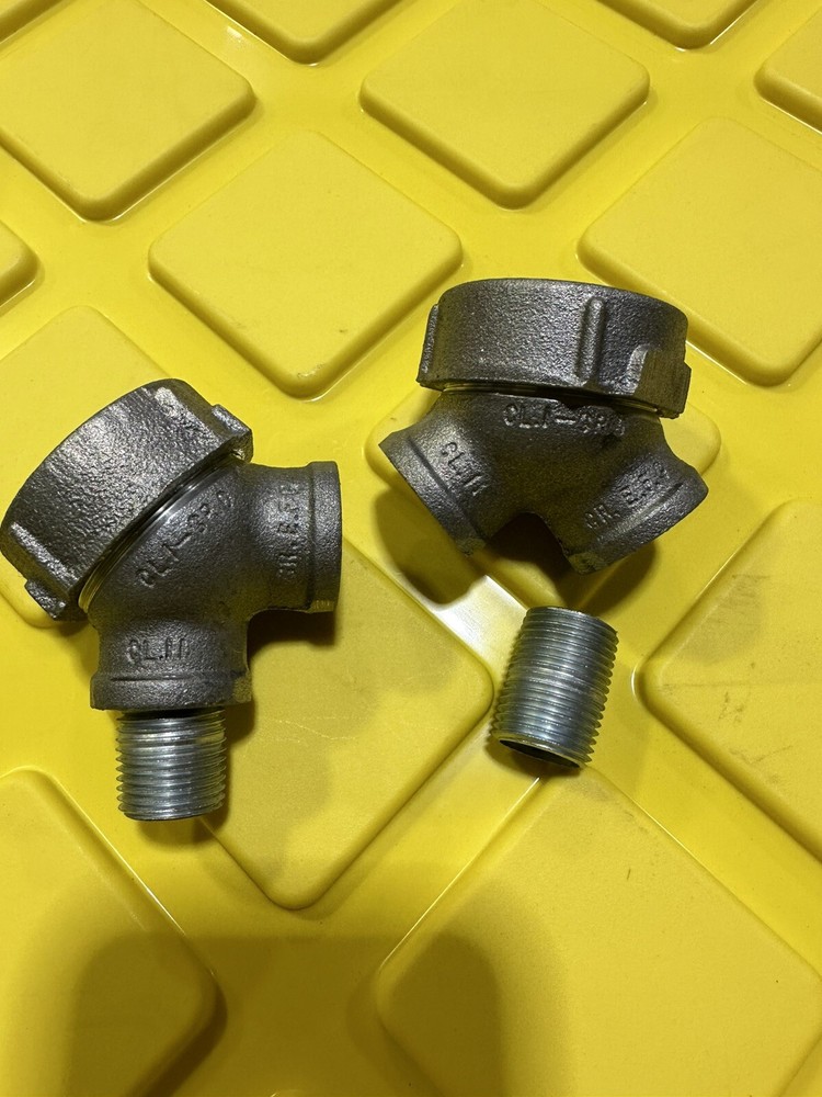 (1) ADALET MFL92 PULL ELBOW SHORT RADIUS 1/2" EXPLOSION PROOF CONDUIT FITTING