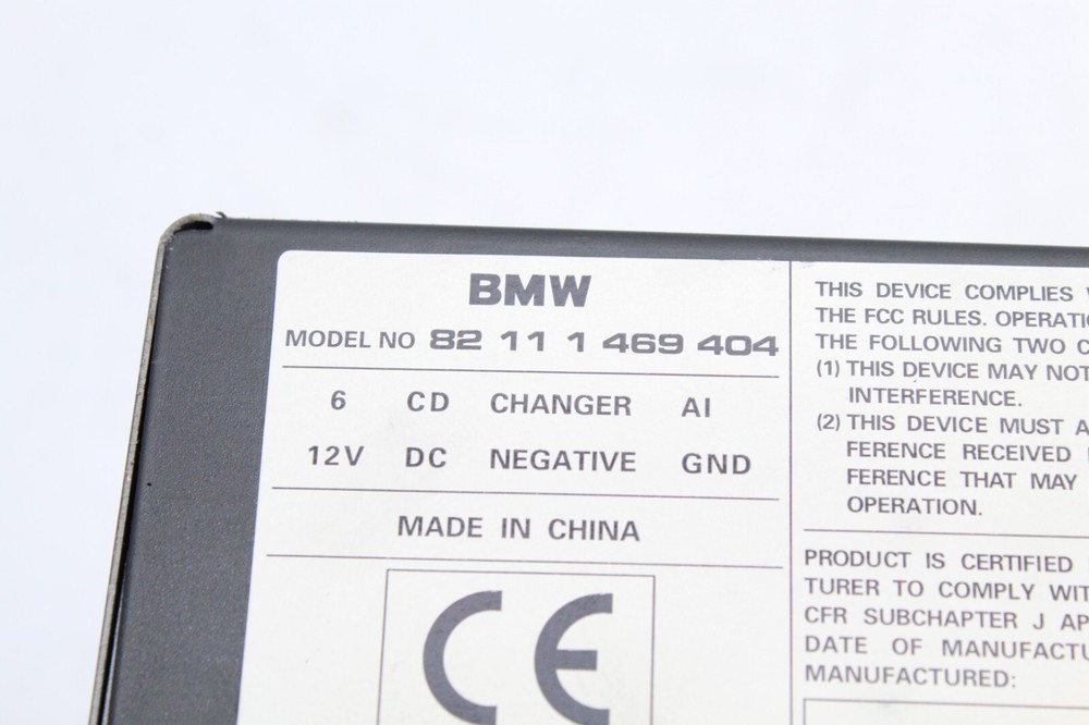 99-00 BMW 323I E46 CD CHANGER Q3286