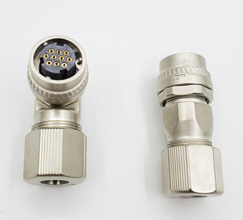 Yaskawa Mitsubishi Servo Motor Encoder Connector CM10-AP10S-M-D 10-PIN